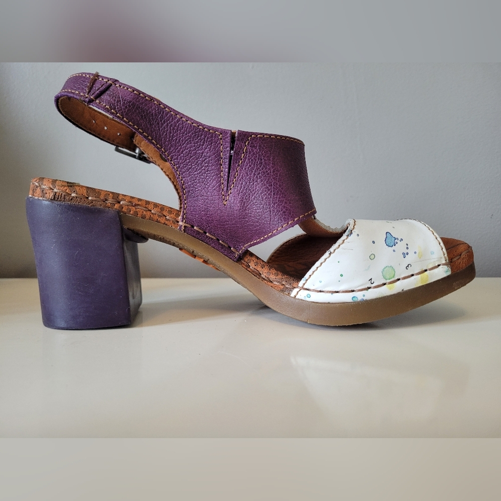 The Art Company Block Heel Slingback Sandals, VGUC, Size 38 - Picture 5 of 11